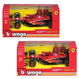 Автомодель FERRARI RACING - SF-24 Bburago 18-36844 масштаб 1:43 - мініатюра 6