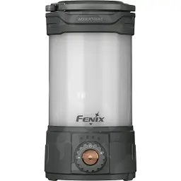 Кемпінговий ліхтар Fenix CL26R Pro 650 лм, пластик, 66x59.5x114 мм, сірий камуфляж