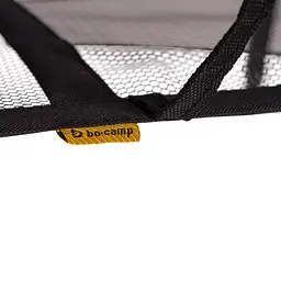 Складний стіл Bo-Camp Woodbine Oval 150x80 cm Black/Wood look (1404230), Коричневий - мініатюра 7