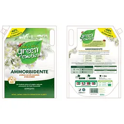 Гіпоалергенний кондиціонер-ополіскувач для прання Green Emotion Ammorbidente 1.5 л - мініатюра 2