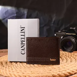 Шкіряний затискач для грошей Canpellini 10,2х8,5х1 см acs0025067 - мініатюра 8