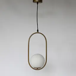 Підвісний світильник Friendlylight Hoop A Brass FL3022 - мініатюра 2