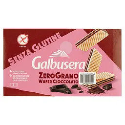 Вафлі Galbusera Zerograno із шоколадом 180 г