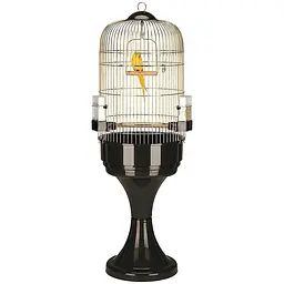 Клітка для середніх та великих птахів Ferplast Max 6 Antique Brass коричнева Ø53x165 см 55025502