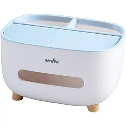 Органайзер універсальний MVM, білий із блакитним (FH-19 WHITE/BLUE)