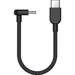 Кабель Xiaomi Braided 3A USB-C to USB-C 10cm Black (BHR08W0GL) [163632]