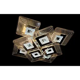 LED люстра світильник з пультом і підсвічуванням Linisoln 2726-4+4A CH