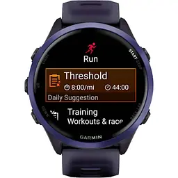 Смарт-годинник Garmin Forerunner 570 47mm Indigo Aluminium with Translucent Imperial Purple/Indigo Band (010-02971-02) [142391] - мініатюра 2