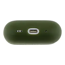 Футляр із нейлоновим шнурком Spigen Leather Armor Airpods Pro Pitch Green (35261_3345598) - мініатюра 4