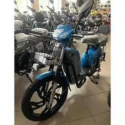 Електроскутер Двомісний Crosser E-Delta (800W,60V,15Ah) Синій - мініатюра 4