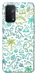 TPU чохол Demsky Dino pattern для Oppo A54 4G