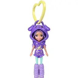 Мінілялька-брелок Polly Pocket у худі в асортименті (JMN38) - мініатюра 7