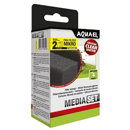 Губка Aquael Media Set Standard 2 шт. для внутрішнього фільтра Aquael FAN-mikro Plus