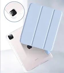 Чохол-книжка Comma Joy PU with Pencil Slot для Apple iPad Air 13` (2024-2026)/Pro 12.9` (2020-2022) Light Pink [111041] - мініатюра 6