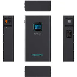 Акумуляторна батарея Marsriva LiFePO4, 51.2V/204Ah, 10.44KWH, настінний - мініатюра 5