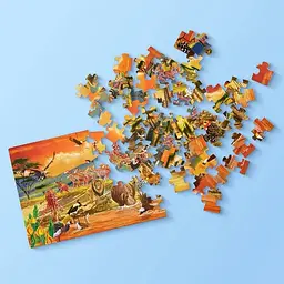 Мега-пазл Melissa&Doug Сафарі, 100 елементів (MD12873) - мініатюра 4