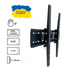 Кронштейн Sector TV04T 40х40 см Чорний (111762018) - мініатюра 2