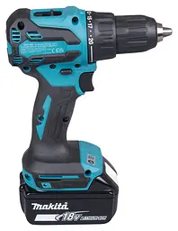 Шурупокрут акумуляторний з ударним режимом Makita DHP490WV (65 Нм, 1.5-13 мм, BL, LXT Basic) - мініатюра 3
