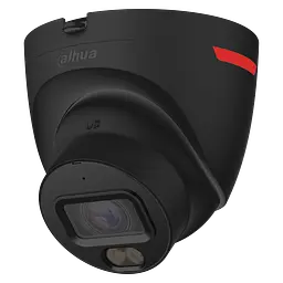 IP-відеокамера Dahua 4 Мп WizColor з видимим освітленням звуком та SD карткою DH-IPC-HDW2449T-S-PRO-BE (2.8мм)