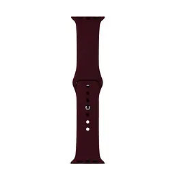 Ремінець Silicone Apple Watch 38mm Burgundy (23) - мініатюра 2