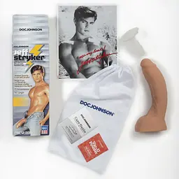 Фалоімітатор Doc Johnson Jeff Stryker White 24 см тілесний - мініатюра 5