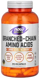 BCAA амінокислоти Now Foods Amino Acids Sports 240 капс