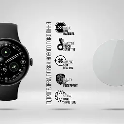 Плівка захисна Armorstandart Matte hydrogel Google Pixel Watch 4 41mm 6 pcs (ARM94030) - мініатюра 2