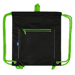 Сумка для обуви Yes SB-10-1 Black Eddition Green 550523 40х35 см