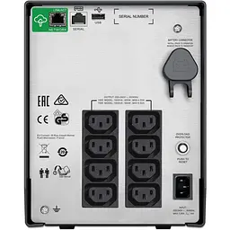 Джерело безперебійного живлення (ДБЖ) APC Smart-UPS C 1500VA 230V LCD IEC (SMC1500IC) [137972] - мініатюра 4