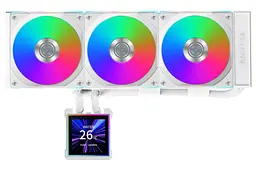 СВО Lian Li HydroShift II LCD-S 360CL White (G89.GHS2LCDS36CW.00) - мініатюра 1