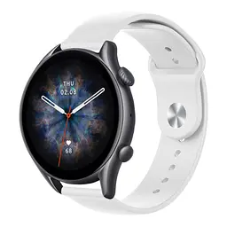 Ремінець до смарт-годинника Armorstandart Silicone Watch Strap 22mm White (ARM80668) - мініатюра 2