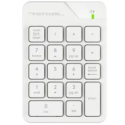 Цифрова клавіатура A4Tech Fstyler FGK21C Білий