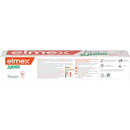 Дитяча зубна паста Elmex Junior від 6 до 12 років 75 мл (4007965560606) - мініатюра 5