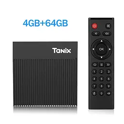 Смарт ТВ приставка Tanix TX4 4/64GB Amlogic S905X4 Android TV 11, медіаплеєр 4K HDR - мініатюра 2