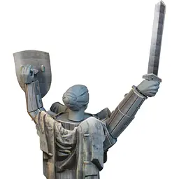 3D пазл UFT Mother Ukraine Motherland Монумент Батьківщина-Мати з AR технологію доповненої реальності 52х21.5 см - мініатюра 3