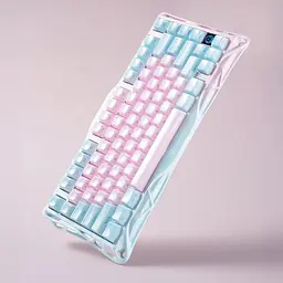 Клавіатура GravaStar Mercury K1 Lite 80keys BSUN Grey BT/WL/USB Lumen Rose (GSK1LITE_PM_PNK) - мініатюра 14