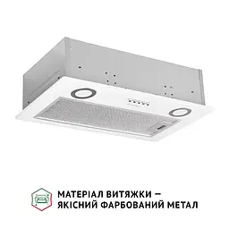Витяжка повновбудована PERFELLI BI 5022 WH LED - мініатюра 2