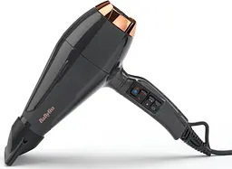 BaByliss Фен Air Pro, 2200Вт, 2 режими, дифузор, іоніз-я, хол. обдув, чорний - мініатюра 5