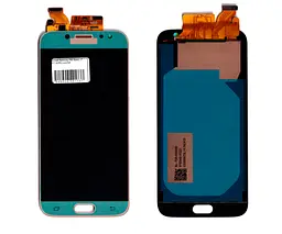Дисплей Samsung J730 Galaxy J7 2017 INCELL золотий
