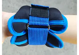 Обтяжувачі для ніг та рук з металом EasyFit MYAKI по 1 кг (пара) (EF-AWTN-100) - мініатюра 5