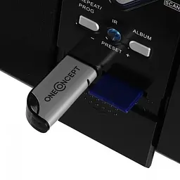 Стереосистема OneConcept V-12 MP3 CD плеєр USB SD AUX (10009514) Чорний - мініатюра 3