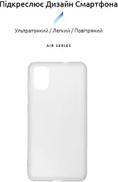 Чохол-накладка Armorstandart Air Series для ZTE Blade A31 Transparent [ARM59798] [72063] - мініатюра 3