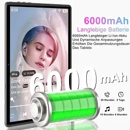 Планшет 10.1" Facetel Q6 6+6/128Gb Android 13 6000 mAh Wi-Fi Red Б/в - мініатюра 3