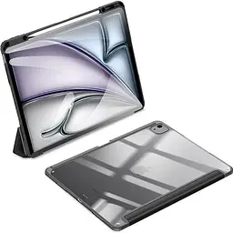 Чохол-книжка Dux Ducis Toby Series With Pencil Holder для Apple iPad Air 13` (2024-2026)/Pro 12.9` (2020-2022) Black [130630] - мініатюра 7
