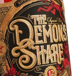 Ром The Demon's Share 12 yo, 0,7 л, 40% - мініатюра 4