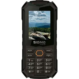 Мобільний телефон Sigma X-treme PV68 Black-Orange (UA UCRF)
