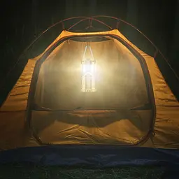Кемпінговий ліхтар світлодіодний підвісний телескопічний, золото LUGI HP-DT-1GOLD - мініатюра 8