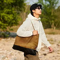 Сумка-шоппер Naturehike CNH22BB004 коричнева - мініатюра 5