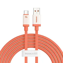 Кабель Baseus 0℃ Series Fast Charging Cable USB to Type-C 100W 1m P10368801731-00 Coral