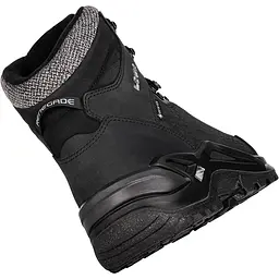 Черевики чоловічі Lowa Renegade Warm GTX Mid 44,5 Чорний-Сірий - мініатюра 3